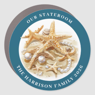 Cruise Starfish Decor Door Personalized Magnet