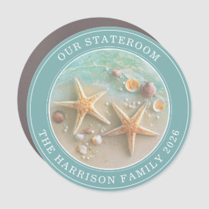 Cruise Starfish Decor Door Personalized Magnet