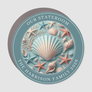 Cruise Starfish Decor Door Personalized Magnet