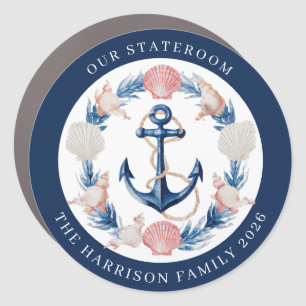 Cruise Starfish Decor Door Personalized Magnet