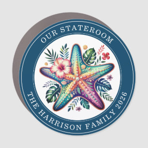 Cruise Starfish Decor Door Personalized Magnet