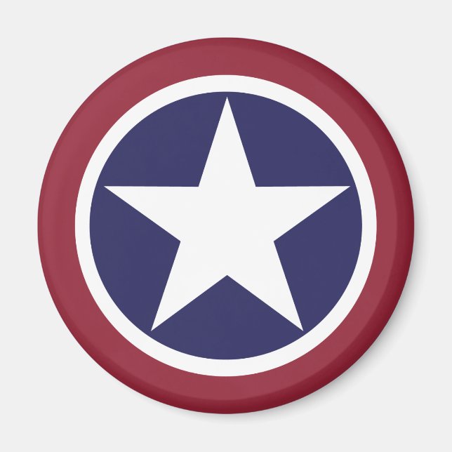 Cruise Stateroom Cabin Door Marker Star Magnet (Front)