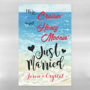 Cruise Stateroom Door Magnet Honeymoon Magnetic Dr Magnetic Dry Erase Sheet