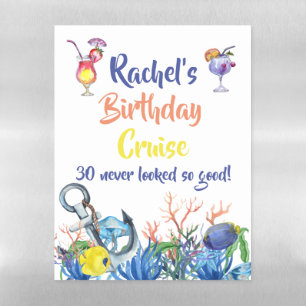 Cruise Stateroom Door Magnet Magnetic Dry Erase Sh Sheet