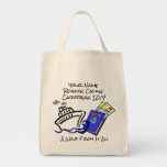 Cruise Themed Grocery Tote Bag at Zazzle