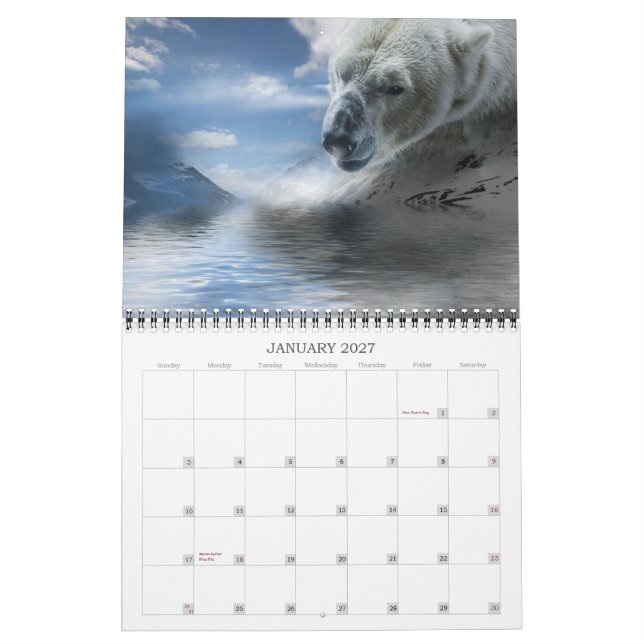 Cruise Through 2010 - Designer Calendar (Jan 2027)