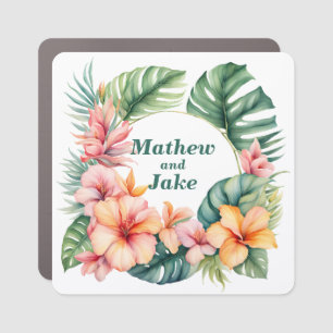 Cruise Tropical Decor Door Personalized Magnet