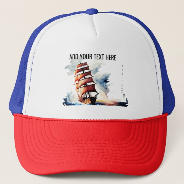 Cruise Trucker Hat (Front)