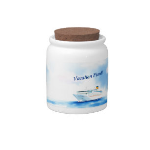 Cruise Vacation Fund Jar – Ocean Adventure Savings