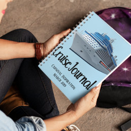 Cruise Vacation Journal Notebook Ship Custom