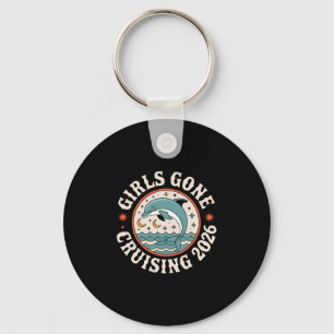 Cruise Vacation Trip Dolphin Girls Gone Cruising 2 Keychain