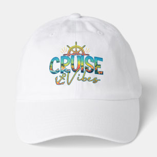 Cruise Vibes Baseball Hat Tropical Summer Vacation