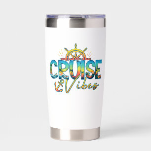 Cruise Vibes Nautical Insulated 20oz Tumbler