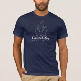 Cruiseaholics Anonymous Nautical T-Shirt