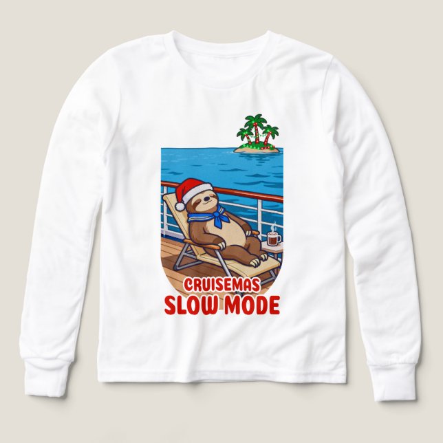 Cruisemas Slow Mode Tri-Blend Shirts (Design Front)