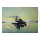 Cruiser Askold fighting (Front Horizontal)