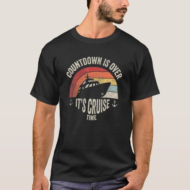 Cruiser  Retro Cruise Travel Captain It s Cruise T T-Shirt (Front)