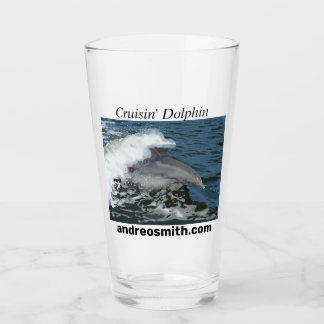 Cruisin' Dolphin Glass