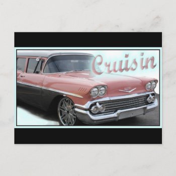Cruisin Postcard by sharpcreations at Zazzle