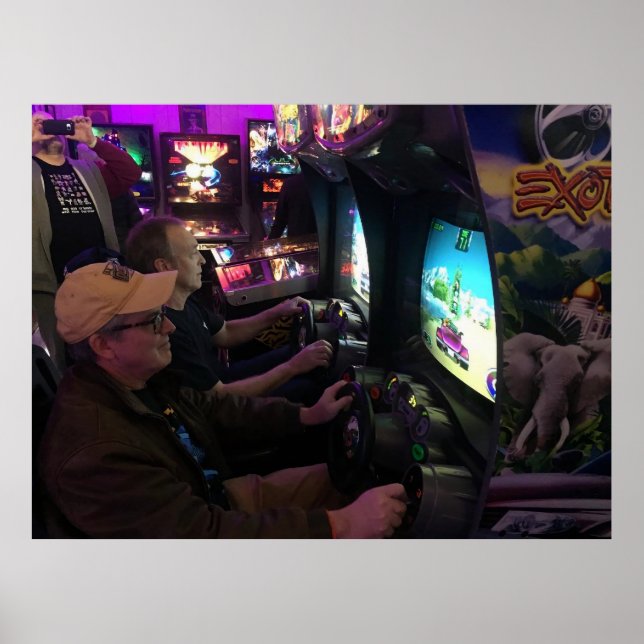 Cruisin' the Light Exotic Ken Gage Photography Poster (Front)