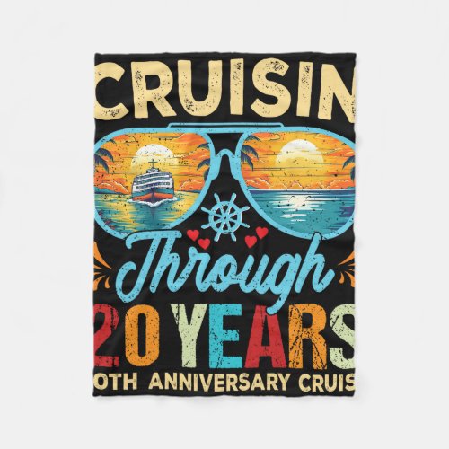 Cruisin Through 20 Years 20th Wedding Anniversary 