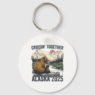 Cruisin Together Alaska 2025 Family Friend Alaska Keychain