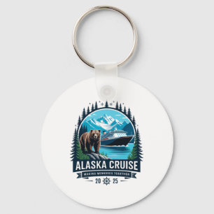 Cruisin Together Alaska 2025 Family Friend Alaska Keychain