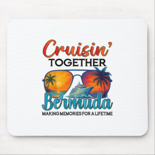 Cruisin Together Bermuda 2025 Friends Bermuda Crui Mouse Pad