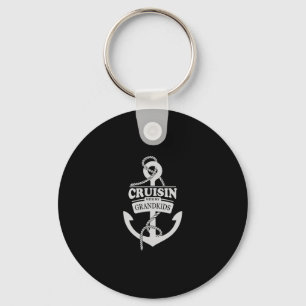 Cruisin With My Grandkids Anchor Design – Cruise V Keychain