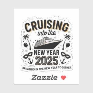 Cruising 2025 Making Memories Together Family  Sticker