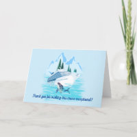 Cruising Alaska Mountains Personalized Crew