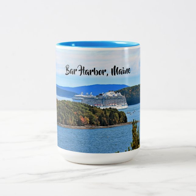 Cruising Bar Harbor Mug (Center)