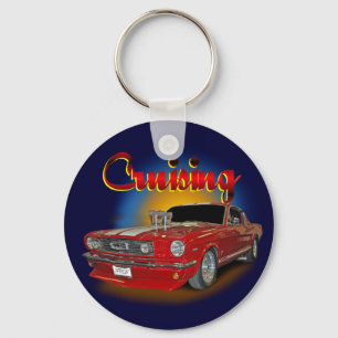 Cruising classic keychain