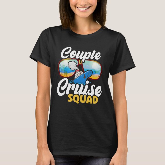 Cruising Cruise Traveler Couple Cruise Squad 2023 T-Shirt (Front)