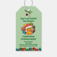 Cruising Duck Tags Christmas