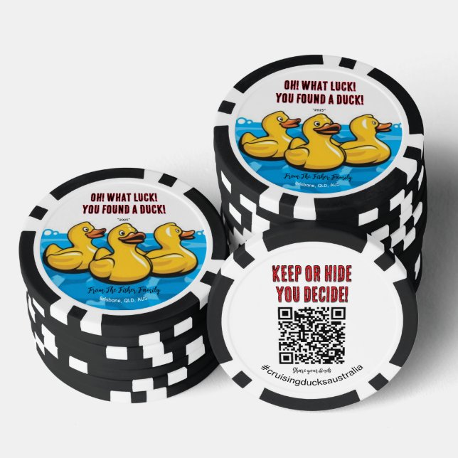 Cruising Ducks customizable collectible tokens (Stack)