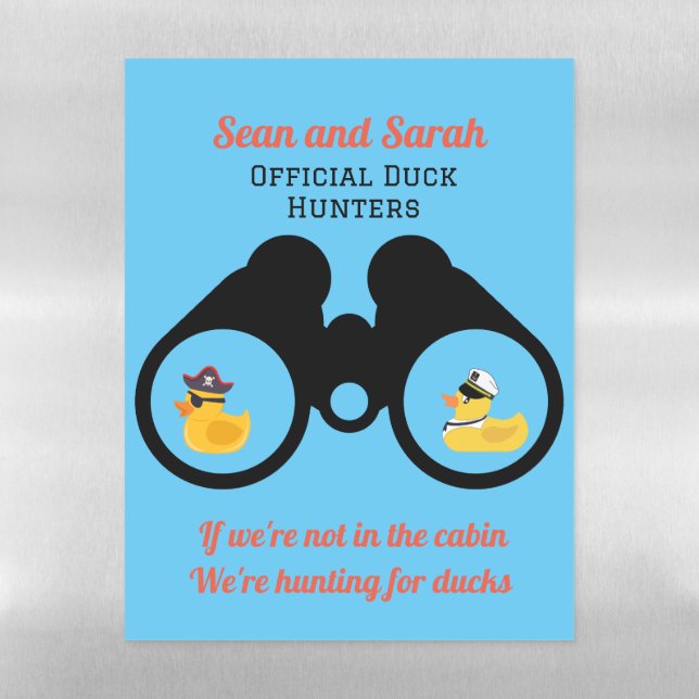 Cruising Ducks Door Magnet Magnetic Dry Erase Shee Magnetic Dry Erase Sheet (Vertical)