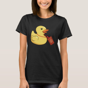 Cruising Hiding Finding Rubber Ducks Passport Scav T-Shirt