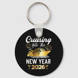 Cruising Into 2026 New Years Eve Cruise Vacation M Keychain