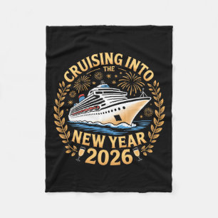 Cruising Into 2026 New Years Eve Party Favors Fami Fleece Blanket