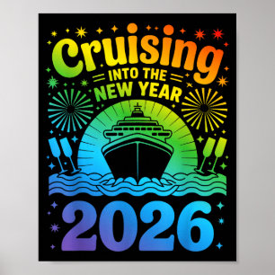 Cruising Into New Year 2026 Lgbtq Pride Cruise Cel Poster