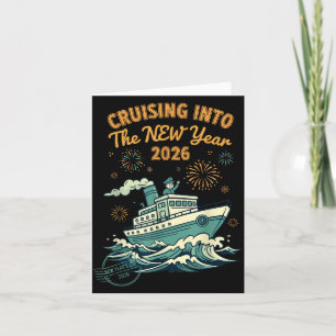 Cruising Into The New Year 2026 Adventure Card