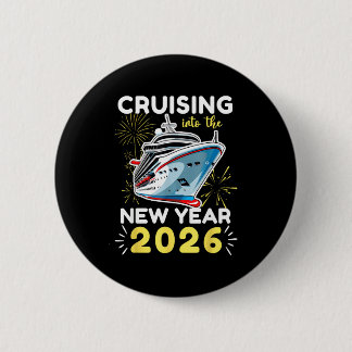 Cruising Into The New Year 2026 Button