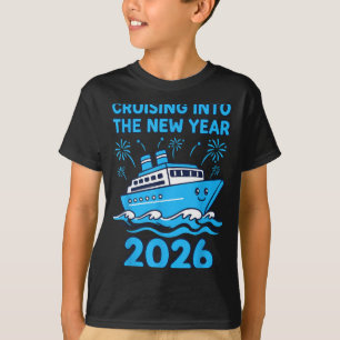 Cruising Into The New Year 2026 Celebration  T-Shirt