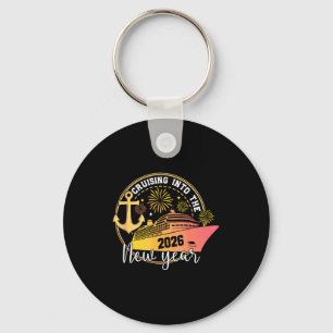 Cruising Into The New Year 2026 Happy Family Trips Keychain