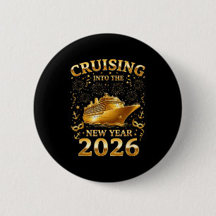 Cruising Into The New Year 2026 Happy New Year Fam Button