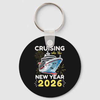 Cruising Into The New Year 2026 Keychain