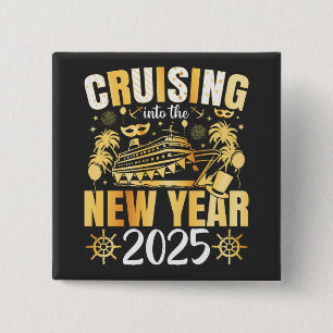 Cruising Into the New Year Cruise 2025 Square Button