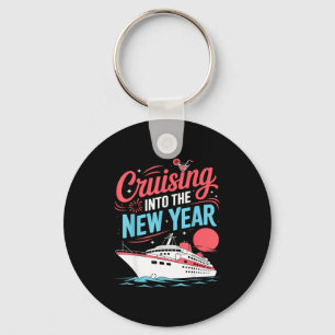 Cruising Into The New Year Trocal Holiday Travel V Keychain