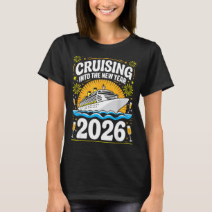 Cruising Into The New Years Eve 2026 Family Matchi T-Shirt